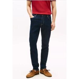 New NWT Tommy Hilfiger Dark Wash Slim Jeans Size 36 X 32